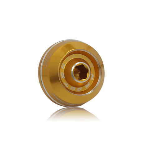 Procton Engine Oil Cap - Kawasaki Color: Light Gold