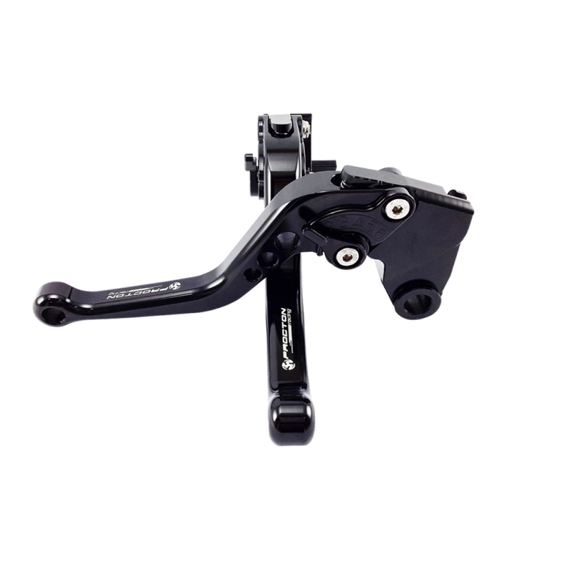 Procton Brake / Clutch Levers Set - Kawasaki - Z750 (2008-2012) (F-21/K-828) Size: Short Lever Color: Black