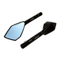 Procton Rearview Mirror (Long) - Honda & Suzuki Color: Black