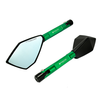 Procton Rearview Mirror (Long) - BMW - S 1000 R Naked Color: Green