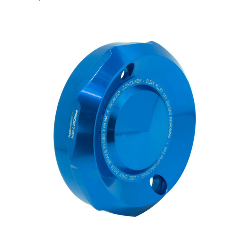 Procton Brake Fluid Reservoir Cap (2 Holes) - Kawasaki/Triumph Color: Blue