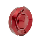 Procton Brake Fluid Reservoir Cap (2 Holes) - Kawasaki/Triumph Color: Red