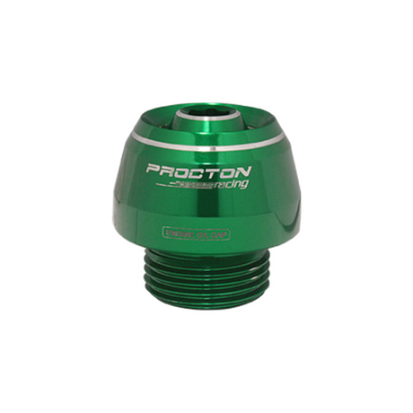 Procton Engine Oil Cap - Honda, Kawasaki, Triumph, Yamaha, Ducati Color: Green