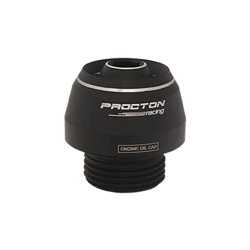 Procton Engine Oil Cap - Honda, Kawasaki, Triumph, Yamaha, Ducati Color: Matte Black