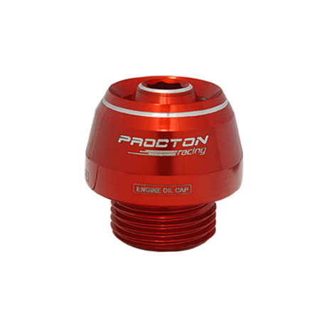 Procton Engine Oil Cap - Yamaha Color: Orange