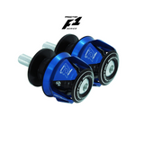 Procton F1 Swingarm Spools - Kawasaki - Ninja 300/250 Color: Blue