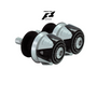 Procton F1 Swingarm Spools - Honda/ Suzuki/ KTM/ Triumph Color: Matte White