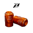 Procton Valve Stem Caps (Pair) - Universal Color: Orange